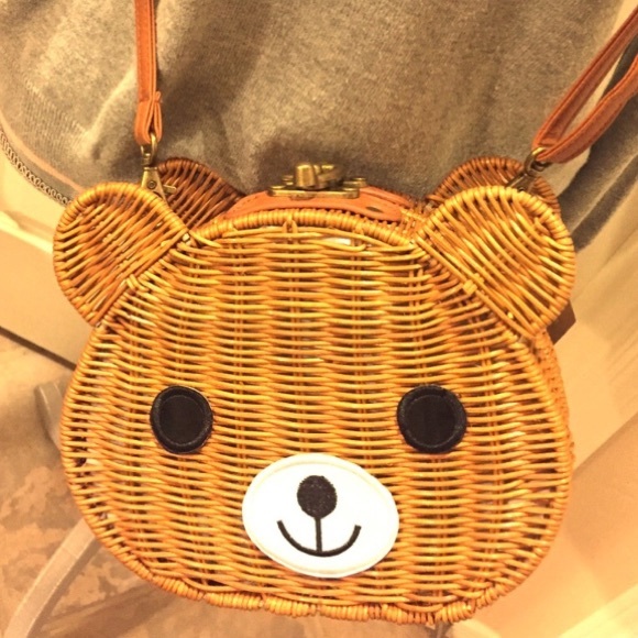 Pink Haley Other - 😝HP🙃 🐻ONLY 1 LEFT! Teddy Bear Crossbody Bag🐻